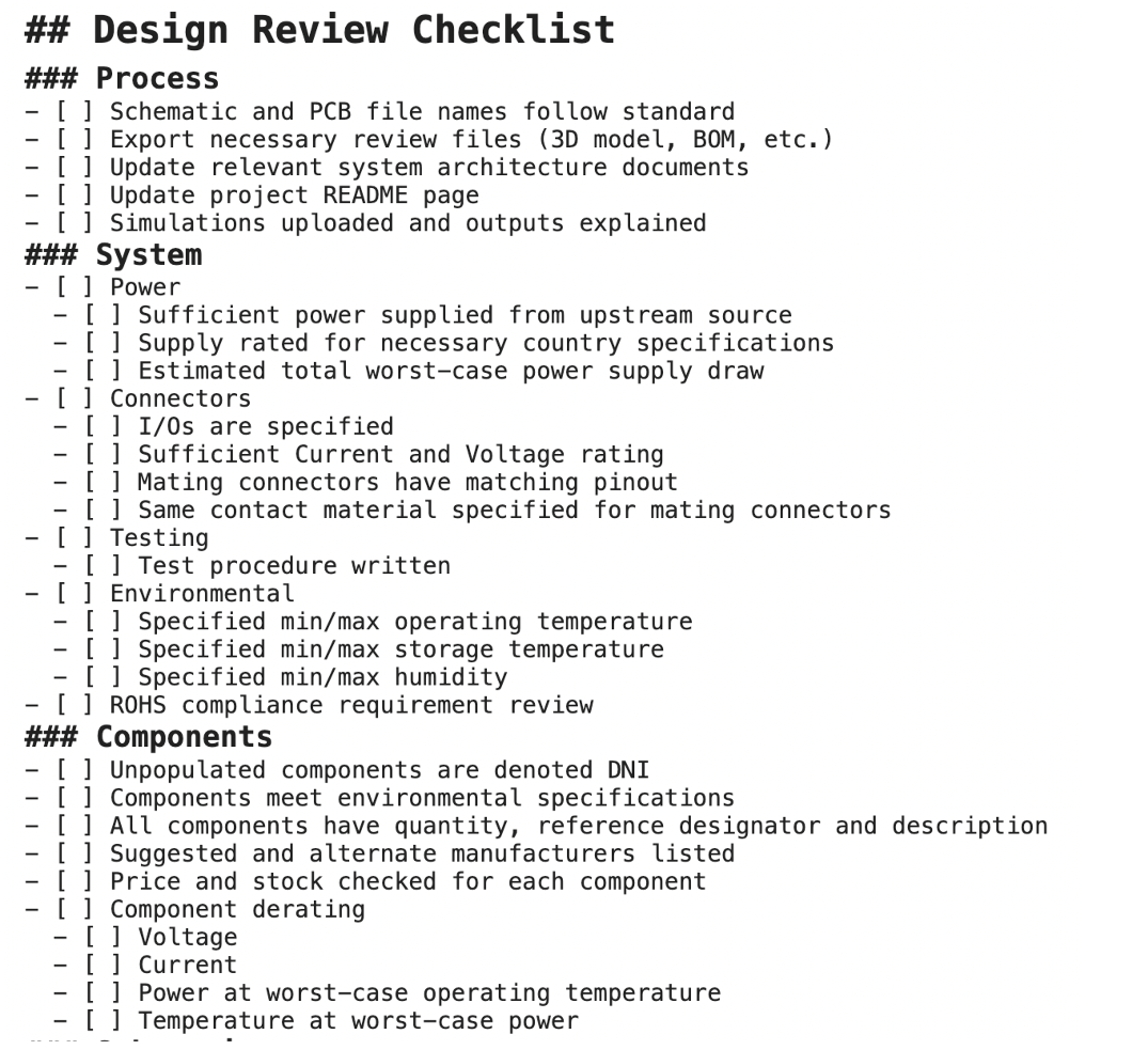 Design review best practices